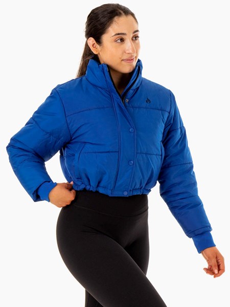 Ryderwear Apex Puffer Jacket Niebieskie | ONTEXI072