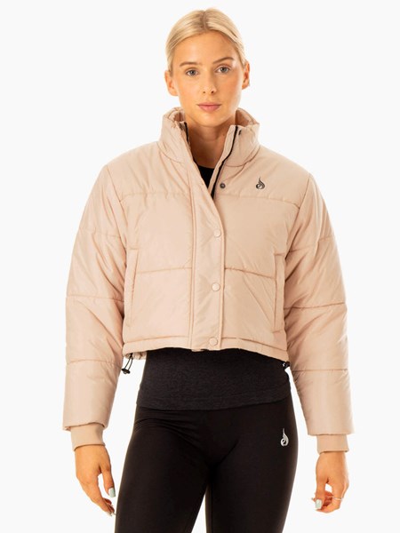 Ryderwear Apex Puffer Jacket Nude | YCXNKF386