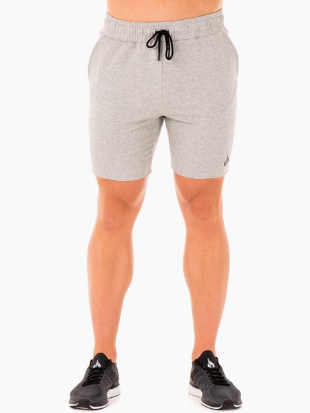 Ryderwear Base Gym Shorts Szare | WJQNEL721