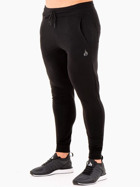 Ryderwear Base Track Pants Czarne | DWSRHV124