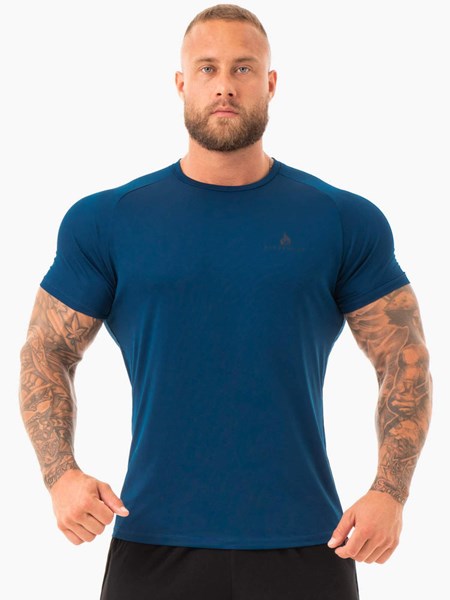 Ryderwear Breeze T-Shirt Granatowe | IOETNP526