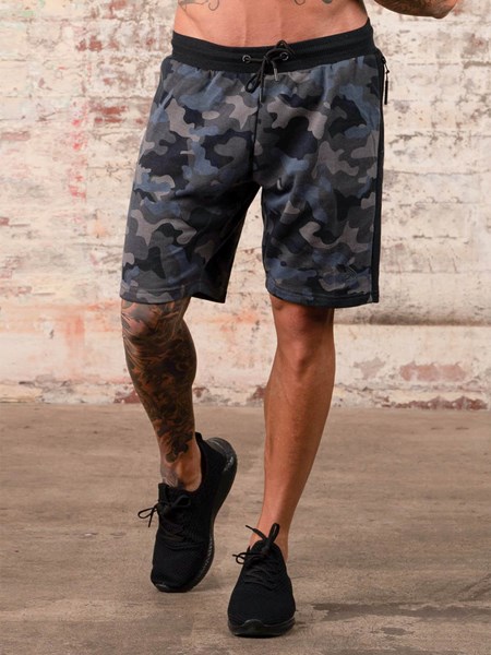 Ryderwear Camo Track Shorts Black/Camo | SINAGO651