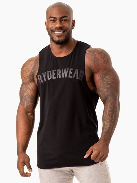 Ryderwear Force Baller Tank Czarne | GIENMQ635