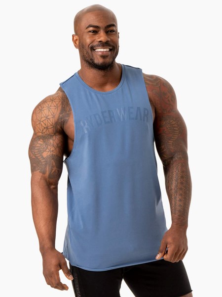 Ryderwear Force Baller Tank Niebieskie | KFVBTC036