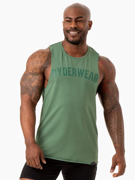 Ryderwear Force Baller Tank Zielone | FXEWZT907