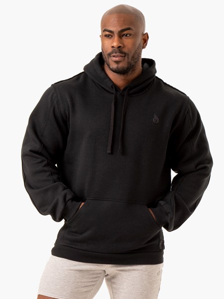 Ryderwear Force Pullover Hoodie Czarne | LEQGAD365