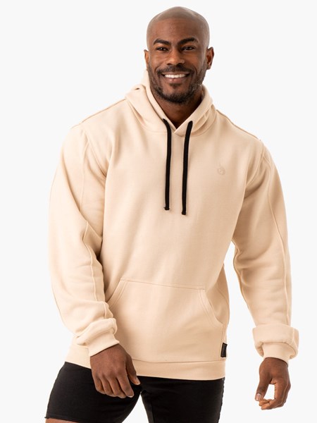 Ryderwear Force Pullover Hoodie Sand | EFVXQA914