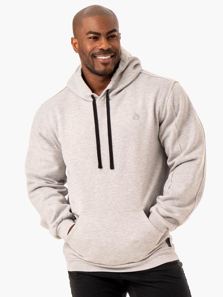 Ryderwear Force Pullover Hoodie Szare | JOQMDS726