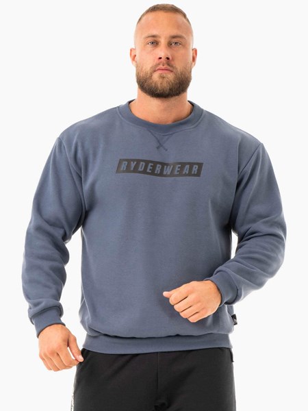 Ryderwear Force Pullover Niebieskie | CUKYOP162