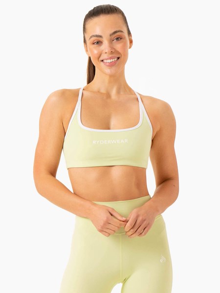 Ryderwear Frequency Sports Bra Mięta | LRQHCI410