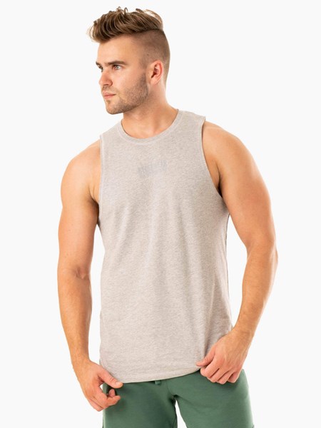 Ryderwear Limitless Baller Tank Szare | YMAUFJ854