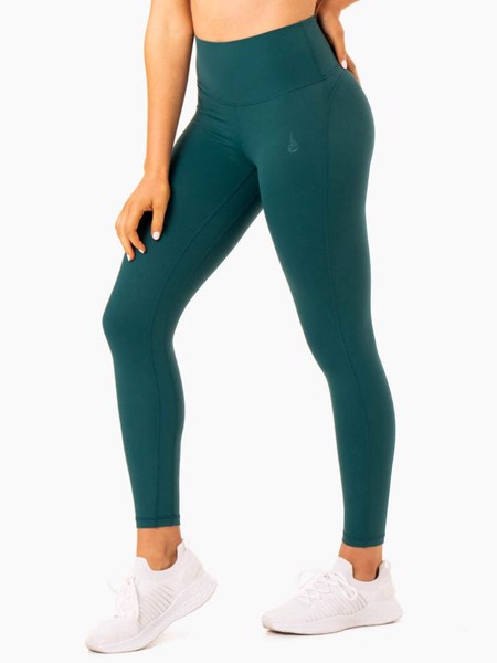 Ryderwear NKD Align Leggings Teal | BEUJZP394