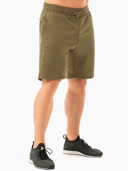 Ryderwear Original Track Shorts Khaki | QSBNOI814