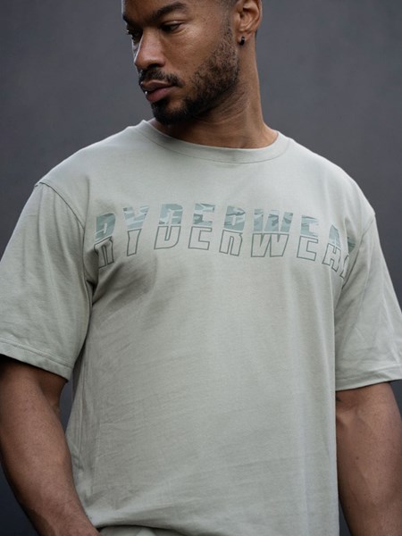 Ryderwear Overdrive Oversized T-Shirt Zielone | ISFVWL410