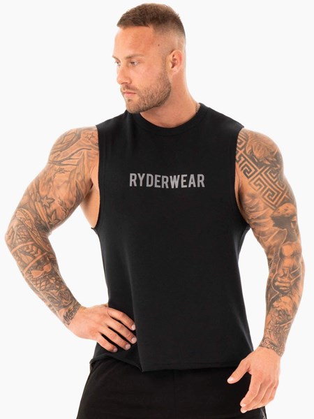 Ryderwear Performance Baller Tank Czarne | ETMBSZ078