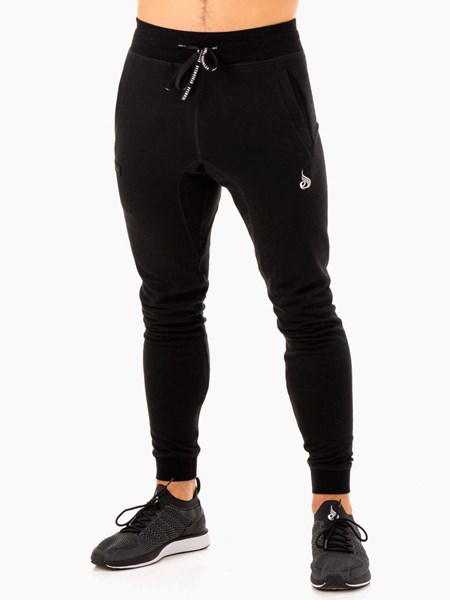 Ryderwear Recharge Tapered Track Pant Czarne | CAVTRW201