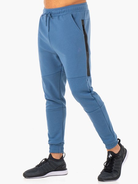 Ryderwear Restore Fleece Track Pant Niebieskie | XCZAHL917