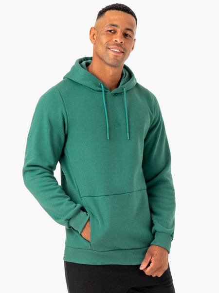 Ryderwear Restore Pullover Hoodie Zielone | KSHFXG152