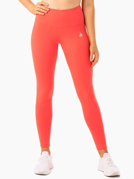 Ryderwear Staples Scrunch Bum Leggings Koralowe | BYJZAO264